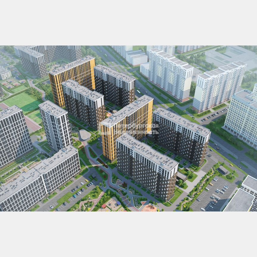 1-к. квартира, 32,5 м², 5/21 эт.