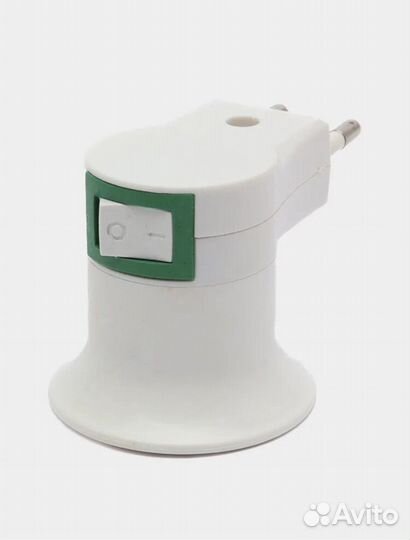 Переходник с евро розетки на цоколь Е27