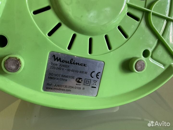 Соковыжималка moulinex ju400x