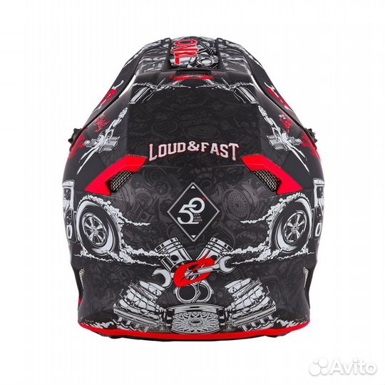 Шлем кроссовый эндуро