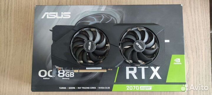 Видеокарта Asus RTX 2070 8gb