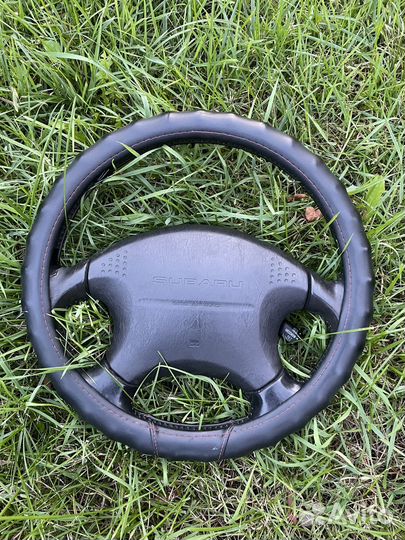 Рулевое колесо в сборе с подушкой и пиропатроном