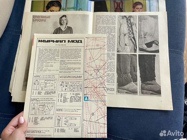 Журнал мод СССР осень 1983 с выкройками