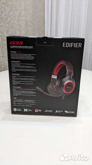 Наушники Edifier g33