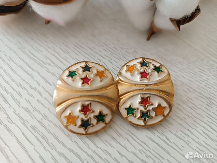 Винтажные клипсы