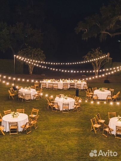 Ретро гирлянда уличная