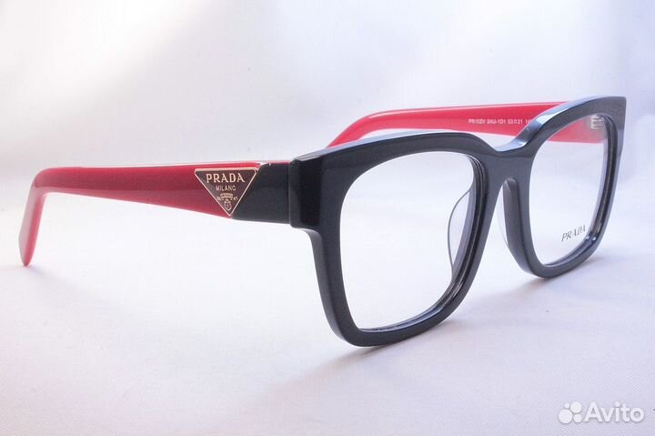 Оправа для очков Prada Black and Red 2025 года