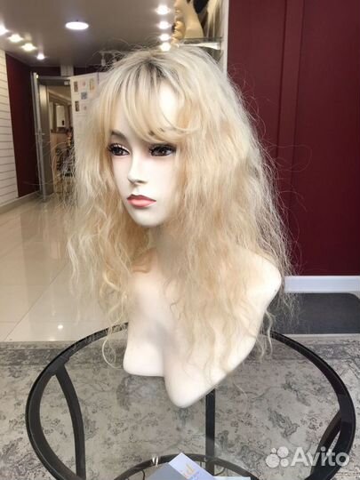 Накладка из натуральных волос