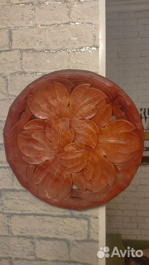 Блюдо тарелка дерево 30см