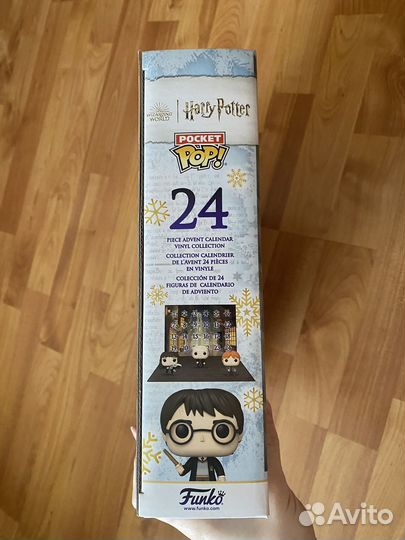 Коробка от адвент календаря funko pop harry potter