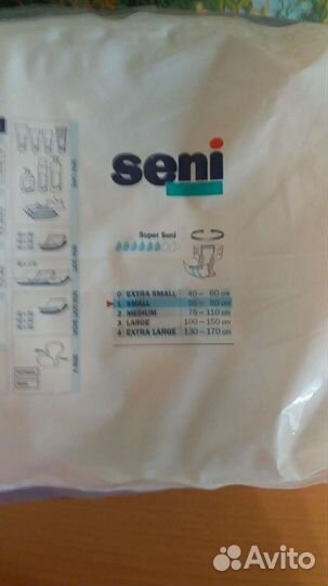 Памперсы для взрослых seni 1