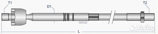 Тяга рулевая FD-AX-2527 Moog
