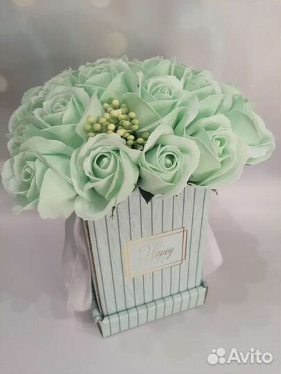 Букет цветов из мыла