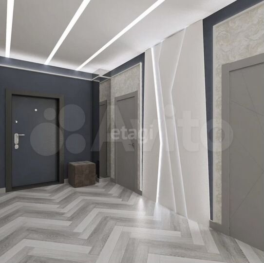 3-к. квартира, 110 м², 9/25 эт.