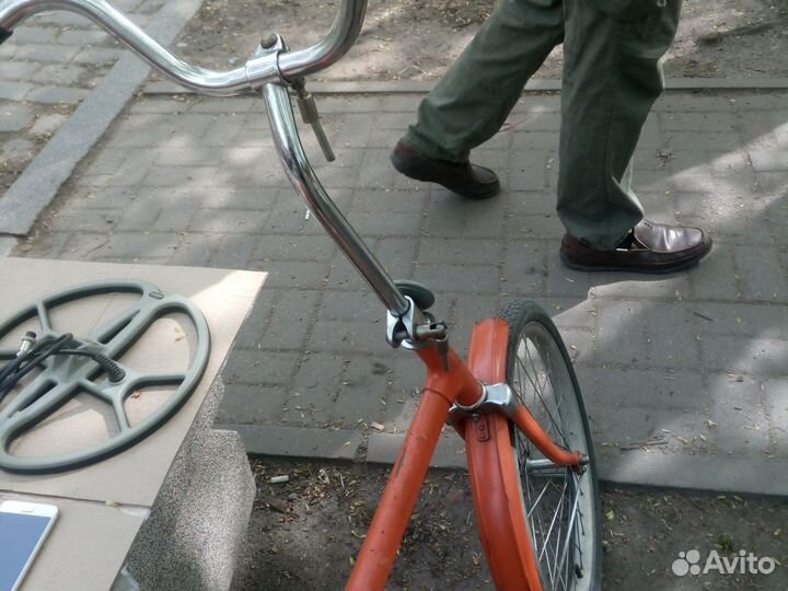 Складной советский велосипед