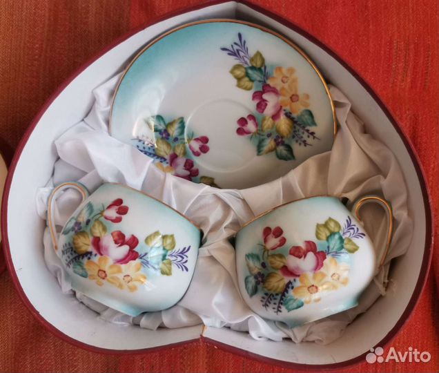 Сервиз чайный из китайского фарфора на 2 персоны