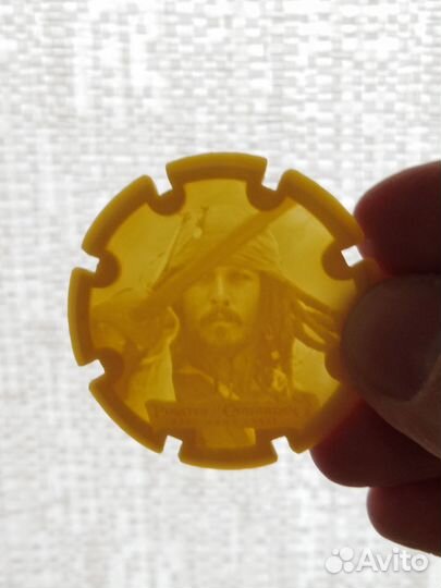 Фишка/Кэпс 'Пираты Карибского Моря' Джэк Воробей