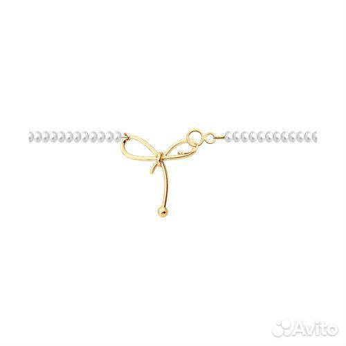 Колье sokolov из золота, 797103, р.40