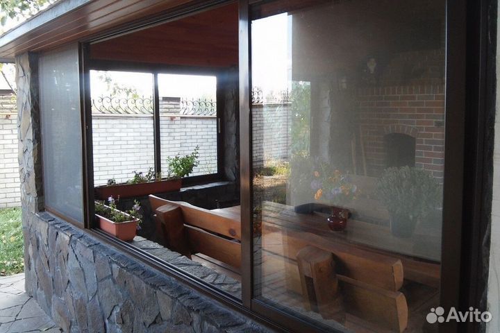 Окна алюминиевые новые