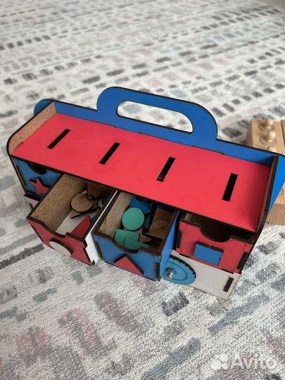 Деревянные развивающие игрушки