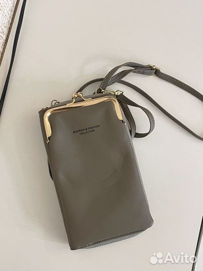 Сумка кошелек женская через плечо