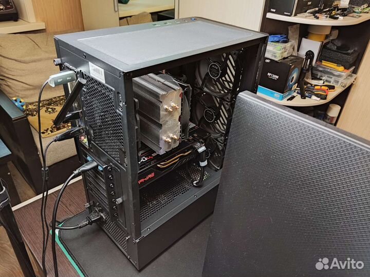 Игровой комп Ryzen5 3600+ RX5700XT+ 2X8Gb+SSD+HDD