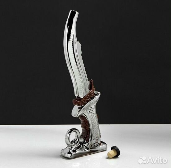 Штоф бутыль Нож