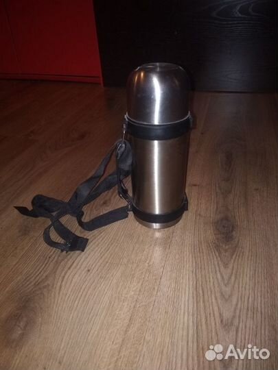 Термос 0,5 литра, металлическая колба