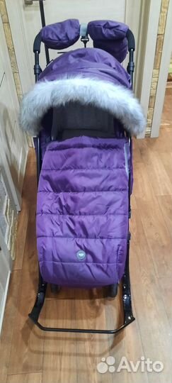 Санки-коляска