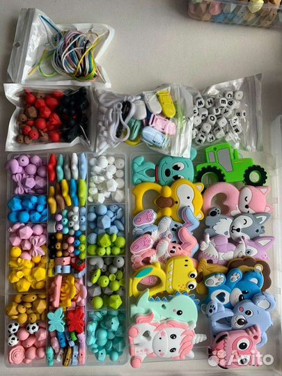 Набор для создания детских силиконовых держателей