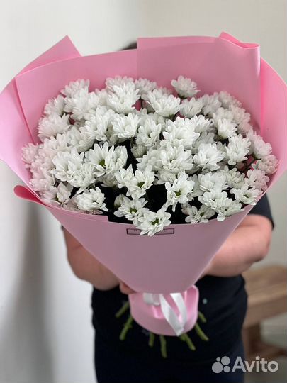 Букет кустовой Хризантемы