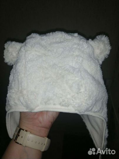 Шапка мишка очень мягкая и нежная