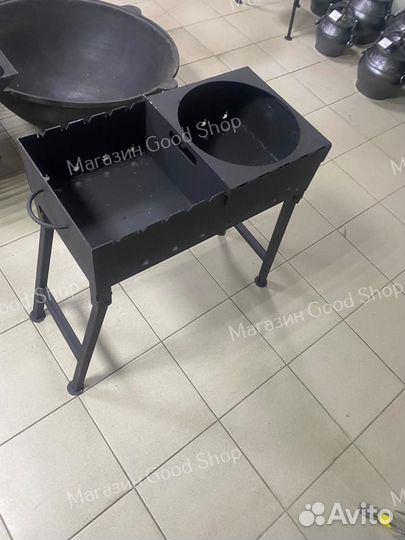 Мангал комбинированный