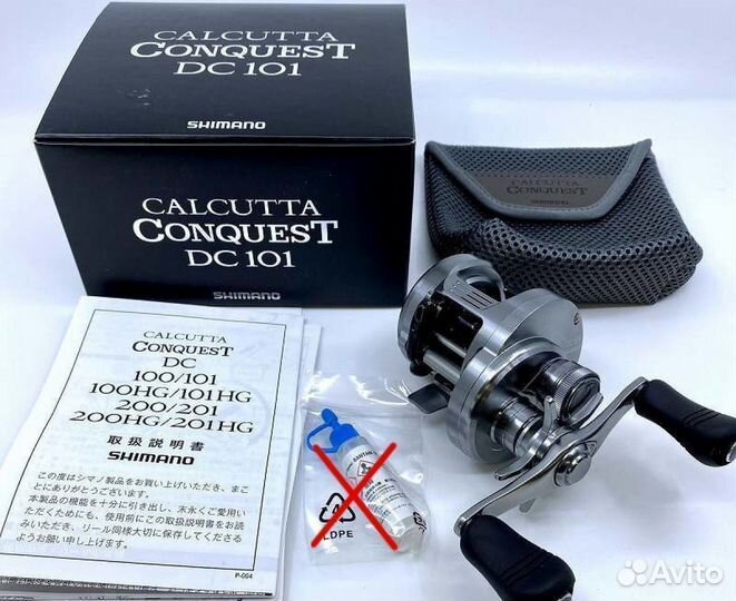 Катушка shimano 20 calcutta conquest DC 101 left