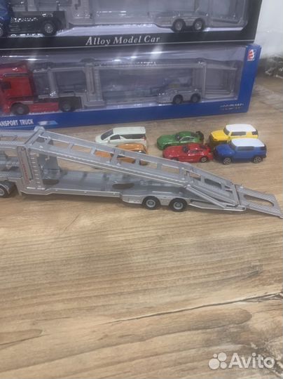 1/50 автовоз с полуприцепом