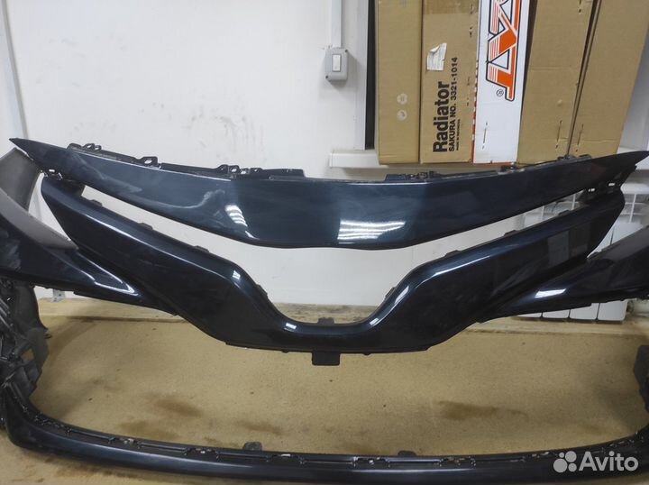 Бампер передний Toyota Camry V70
