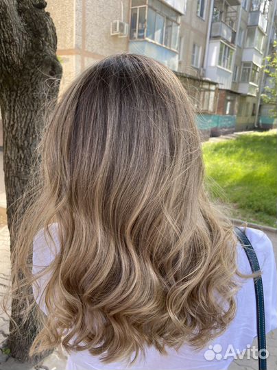 Кератин, Ботокс, Окрашивание волос, Мелирование