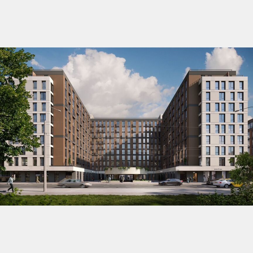 Апартаменты-студия, 25,3 м², 7/10 эт.