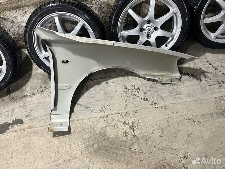 Крыло переднее левое hyundai accent