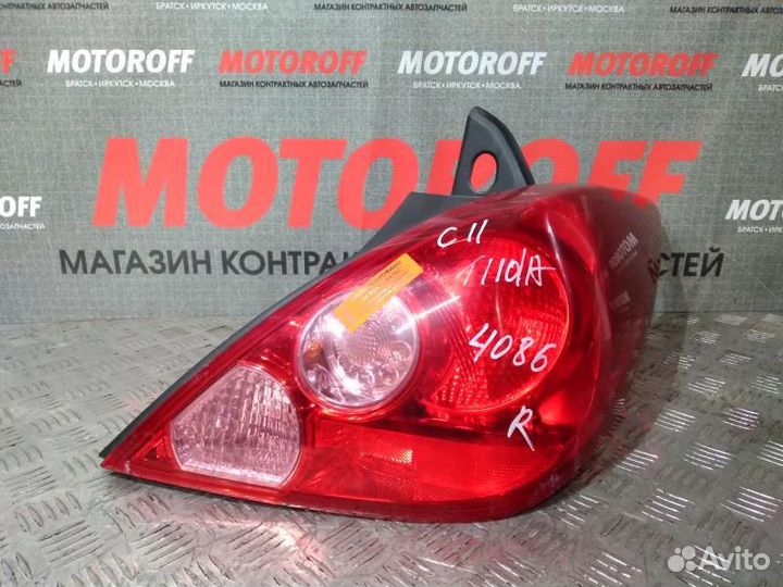 Стоп правый Ниссан Тиида C11 хэтчбек (1 моде А725