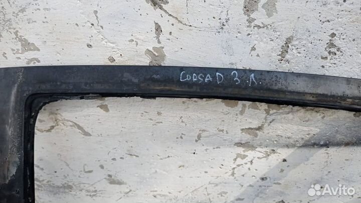Дверь задняя левая Опель Корса D