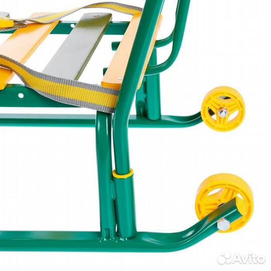Санки «Тимка 5 комфорт», цвет зелёный 5863568