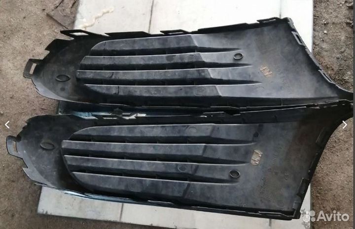 Комплект возд. дефлекторов для VW Polo седан, VAG