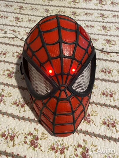 Маска Marvel: железный человек, человек паук, халк