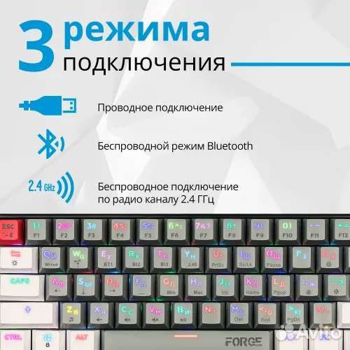 Механическая клавиатура defender Forge новая