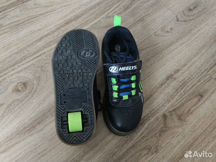 Кроссовки на колесиках heelys размер 33