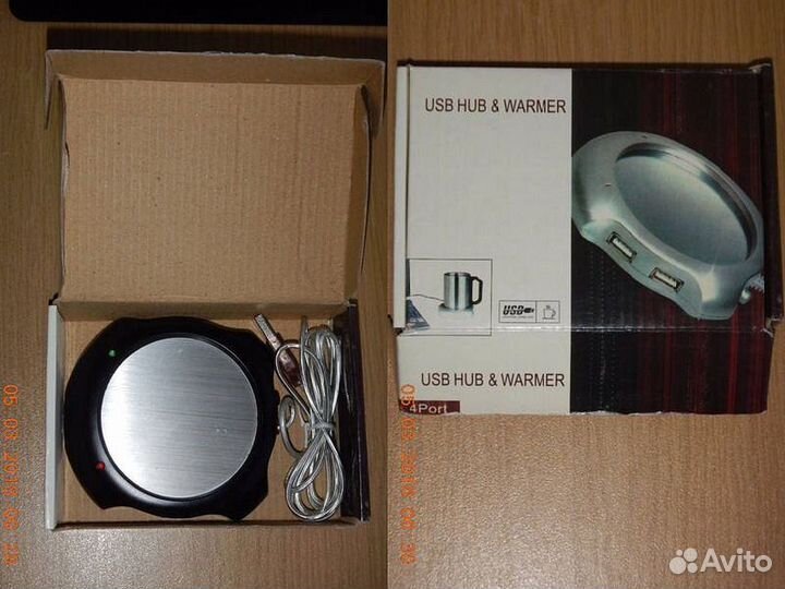 USB-подогреватель кружки Orient и USB-лампа Qumo