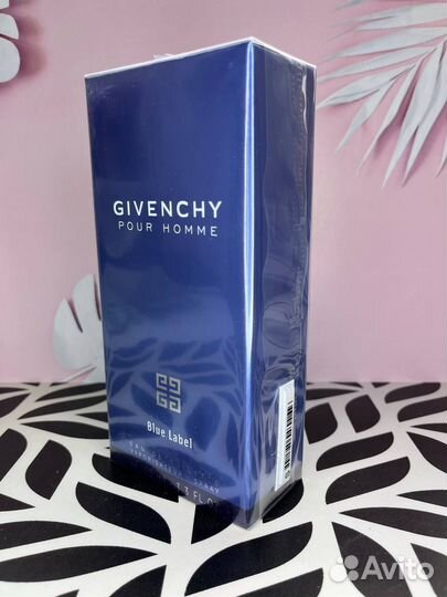 Духи Givenchy Pour Homme Blue Label(Евро качество)