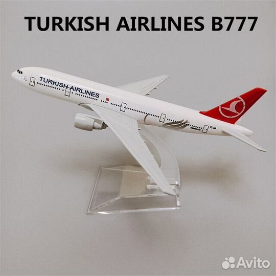 Масштабные металлические модели самолетов