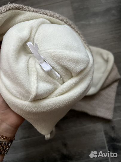 Зимний комплект шапка снуд